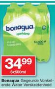 Bonaqua Gegeurde Vonkelende Water Verskeidenheid-6x500ml