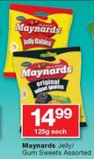 Maynards Jelly/ Gum Sweets-125g Each