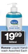 Renew Liquid Handwash-500ml Each