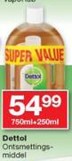 Dettol Ontsmettingsmiddel-750ml+250ml