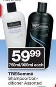 TRESemme Shampoo/ Conditioner-750ml/ 900ml Each