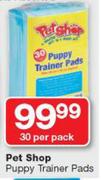 Pet Shop Puppy Trainer Pads-30 Per Pack