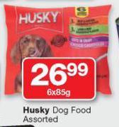 Husky Dog Food Assorted-6 x 85g