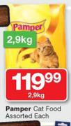 Pamper Cat Food Assorted-2.9Kg Each