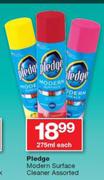 Pledge Modern Surface Cleaner Assorted-275ml Each