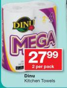 Dinu Kitchen Towels-2 Per Pack
