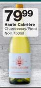 Haute Cabriere Chardonnay/ Pinot Noir-750ml