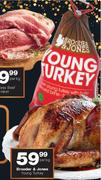 Brooder & Jones Young Turkey-Per kg