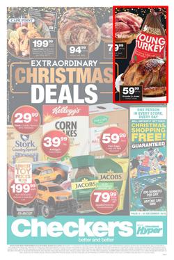 Checkers Western Cape : Christmas Specials  (03 Dec - 25 Dec 2018), page 1