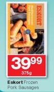 Eskort Frozen Pork Sausages-375g