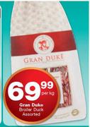 Gran Duke Broiler Duck-Per Kg