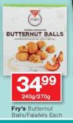 Fry's Butternut Balls/Falafels 240g/270g-Each