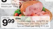 Elim Gypsy Ham-Per 100g