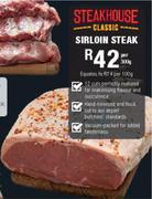 Steakhouse Sirloin Steak-Per kg