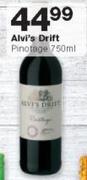 Alvi's Drift Pinotage-750ml