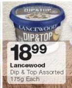 Lancewood Dip & Top-175g