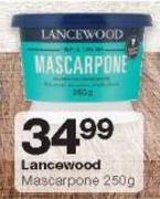Lancewood Mascarpone 250g-Each