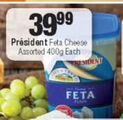 President Feta Cheese 400g-Each