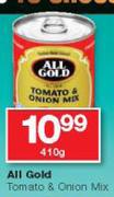 All Gold Tomato & Onion Mix-410g