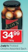 Judy's Pickled Onions-780g Each