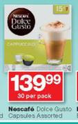 Nescafe Doice Gusto Capsules-30 Per Pack