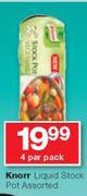 Knorr Liquid Stock Pot-4 Per Pack
