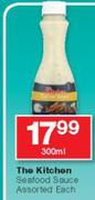 The Kitchen Seafood Sauce-300ml Each