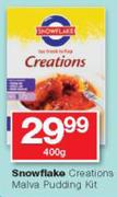 SnowFlakes Creations Malva Pudding Kit-400g