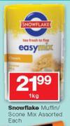 SnowFlakes Muffin/Scone Mix-1kg Each