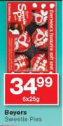 Beyers Sweetie Pies-6x25g