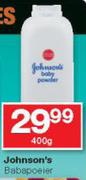 Johnson's Babapoeler-400g