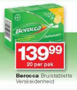 Berocca Bruistablette Verskeidenheid-20 Per Pak