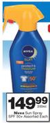 Nivea Sun Spray SPF 50+-300ml Each