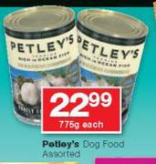 Petley's Dog Food-775g Each