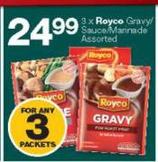 Royco Gravy/Sauce/Marinade-For Any 3 Packets