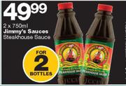 Jimmy's Sauces Steakhouse Sauce-2x750ml