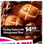 Hot Cross Buns-6 Per Pack