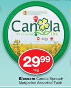 Blossom Canola Spread/ Margarine-1kg Each