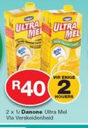 Danone Ultra Mel Vla Verskeidenheid-2x1Ltr