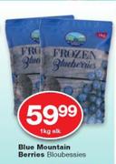 Blue Mountain Berries Bloubessies-1kg Elk
