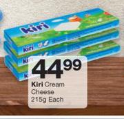 Kiri Cream Cheese-215g Each