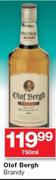 Olof Bergh Brandy-750ml 