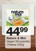 Nature & Moi Vegan Mozzarella Cheese-200g