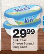 Kiri Cream Cheese Spread-200g Each