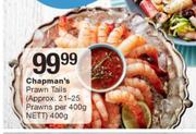 Chapman's Prawn Tails-400g