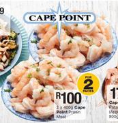 Cape Point Prawn Meat-2x400g