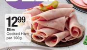 Elim Cooked Ham-Per 100g