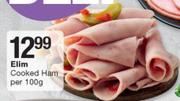 Elim Cooked Ham-per 100 g