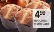 Hot Cross Muffin-Each