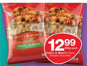 Fatti's & Moni's Pasta Shapes-500g Each